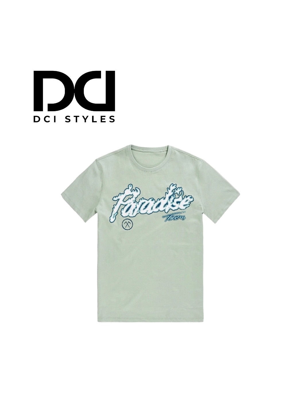 PARADISE TOUR T-SHIRT (LIGHT SAGE)