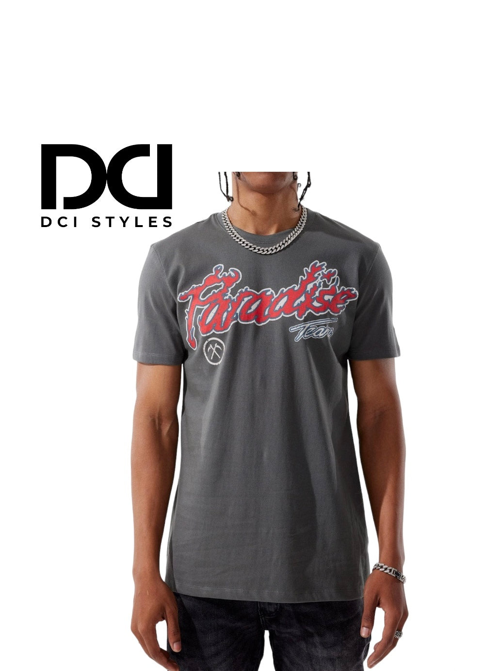 PARADISE TOUR T-SHIRT (CHARCOAL)