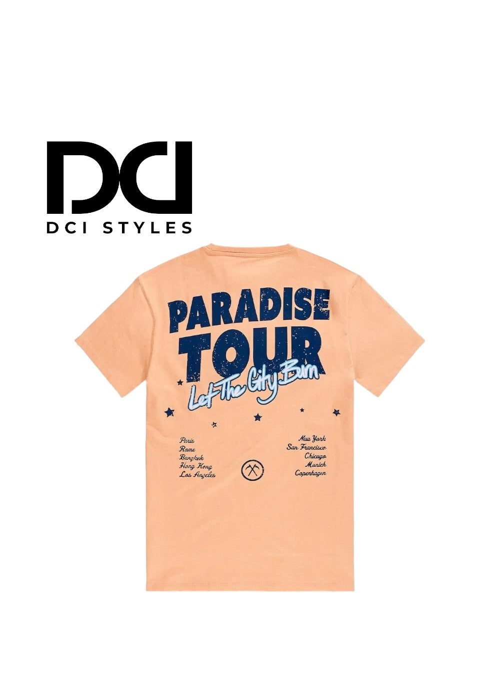 PARADISE TOUR T-SHIRT (PEACH)